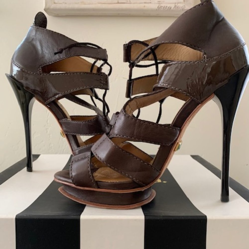 L.A.M.B Jaco Laced Sandal